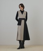 【グレース コンチネンタル/GRACE CONTINENTAL】のプリーツジャンパースカート 人気、トレンドファッション・服の通販 founy(ファニー) ファッション Fashion レディースファッション Fashion for Women スカート Skirts カットソー Cut and Sewn Top スーツ Suit, Formalwear ハイネック High Neck, Mock Neck プリーツ Pleats, Pleated ポケット Pocket, Pocket Detail エレガント 上品 Elegant A/W・秋冬 Autumn/Winter thumbnail ベージュ|ID: prp329100004841599 ipo3291000000036034570