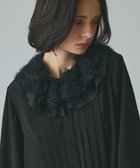 【グレース コンチネンタル/GRACE CONTINENTAL】のフェザーチュールカラーブラウス 人気、トレンドファッション・服の通販 founy(ファニー) ファッション Fashion レディースファッション Fashion for Women トップス・カットソー Cut & Sew Tops シャツ・ブラウス・オフィスカジュアル Elegant Blouses & Button-Ups シルク Silk, 100% Silk フロント Front, Front Design プリーツ Pleats, Pleated ベーシック Basic, Essential A/W・秋冬 Autumn/Winter thumbnail ブラック|ID: prp329100004841604 ipo3291000000035798442