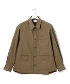 【ジェイプレスヨークストリート/J.PRESS YORK STREET】の【UNISEX】カバーオール シャツアウター 人気、トレンドファッション・服の通販 founy(ファニー) ファッション Fashion レディースファッション Fashion for Women アウター Coat / Outerwear Collection トップス・カットソー Cut & Sew Tops シャツ・ブラウス・オフィスカジュアル Elegant Blouses & Button-Ups アウトドア Outdoor Clothing ポケット Pocket, Pocket Detail ユニセックス Unisex, Genderless ヨーク Yoke, Yoke Design リラックス Relax, Relaxed Fit A/W・秋冬 Autumn/Winter thumbnail カーキ系|ID: prp329100004841608 ipo3291000000036323112
