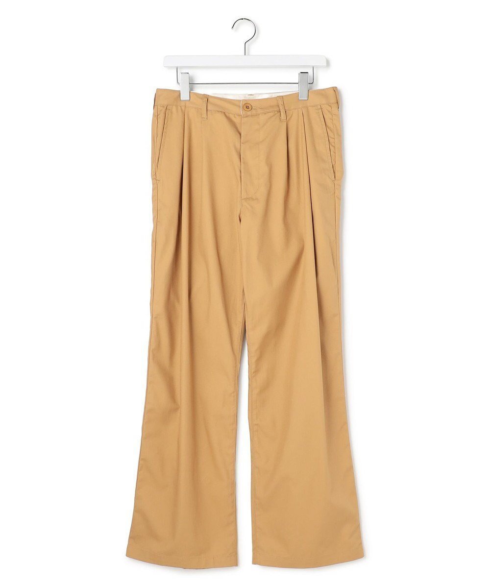 【ジェイプレスヨークストリート/J.PRESS YORK STREET】の【UNISEX】2タック チノパンツ インテリア・キッズ・メンズ・レディースファッション・服の通販 founy(ファニー) ファッション Fashion レディースファッション Fashion for Women パンツ Pants & Trousers クラシック Classic, Timeless Style ツイル Twist, Twisted Detail バランス Balance, Style Balance フロント Front, Front Design ベーシック Basic, Essential ユニセックス Unisex, Genderless リラックス Relax, Relaxed Fit ワイド Wide, Wide Fit A/W・秋冬 Autumn/Winter ベージュ系|ID: prp329100004841611 ipo3291000000036323119