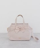 【メゾンドフルール/Maison de FLEUR】のグログランリボン3ルーム2Wayトートバッグ Pink|ID: prp329100004841620 ipo3291000000035808857