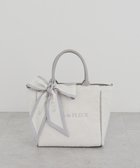 【メゾンドフルール/Maison de FLEUR】のスカーフ付きボア2WayMトートバッグ Light Blue|ID: prp329100004841626 ipo3291000000035715183