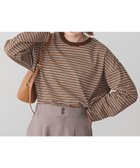 【アメリカンホリック/AMERICAN HOLIC】のカラーボーダークロップド丈プルオーバー 人気、トレンドファッション・服の通販 founy(ファニー) ファッション Fashion レディースファッション Fashion for Women トップス・カットソー Cut & Sew Tops シャツ・ブラウス・オフィスカジュアル Elegant Blouses & Button-Ups ロングTシャツ・Tシャツ Longline T-Shirts & Tees カジュアルプルオーバー・ニットトップス Pullovers & Knit Tops / Casual Pullovers カットソー・ベーシックTシャツ Cut-and-Sewn Tops / Stretch Tees & Basics おすすめ Recommended / Our Picks カットソー Cut and Sewn Top クロップド Cropped, Short Length バランス Balance, Style Balance ボトム Bottoms, Lower Wear ボーダー Border, Stripe ポケット Pocket, Pocket Detail ワイド Wide, Wide Fit 秋 Autumn A/W・秋冬 Autumn/Winter thumbnail Brown|ID: prp329100004841639 ipo3291000000035648704