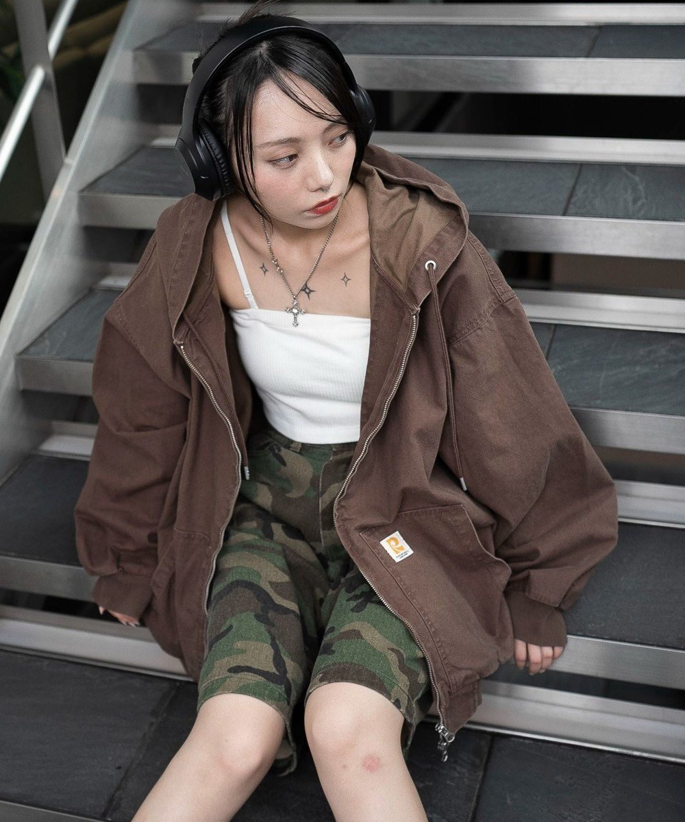 【ウィゴー/WEGO】のワーカーズフードブルゾン 人気、トレンドファッション・服の通販 founy(ファニー) 　ファッション　Fashion　レディースファッション　Fashion for Women　アウター　Coat / Outerwear Collection　レディースジャケット・軽アウター　Jackets　ブルゾンジャケット・スポーティアウター　Blouson Jackets　アウトドア　Outdoor Clothing　インナー　Innerwear　カーゴパンツ　Cargo Pants, Utility Pants　ガーリー　Girly, Feminine Style　キャップ　Cap, Baseball Cap　グラフィック　Graphic, Graphic Design　ショート　Short, Short Length　ジャケット　Jacket, Outerwear　スニーカー　Sneakers, Trainers　スマホ　Smartphone, Mobile Device　デニム　Denim, Jeans Material　トレンド　Trend, Trending Now　トレーナー　Sweatshirt, Trainer　ブルゾン　Blouson, Bomber Jacket　ポケット　Pocket, Pocket Detail　ミニスカート　Mini Skirt, Short Skirt　ロング　Long, Long-Length　ワイド　Wide, Wide Fit　A/W・秋冬　Autumn/Winter　 other-1|ID: prp329100004841665 ipo3291000000035831582