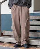 【ウィゴー/WEGO】の【ユニセックス着用ITEM/ウエストゴム/MLサイズ展開】バルーン3Dスウェットパンツ ブラウン|ID: prp329100004841672 ipo3291000000035804707