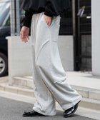 【ウィゴー/WEGO】の【ユニセックス着用ITEM/ウエストゴム/MLサイズ展開】バルーン3Dスウェットパンツ 杢グレー|ID: prp329100004841672 ipo3291000000035804711