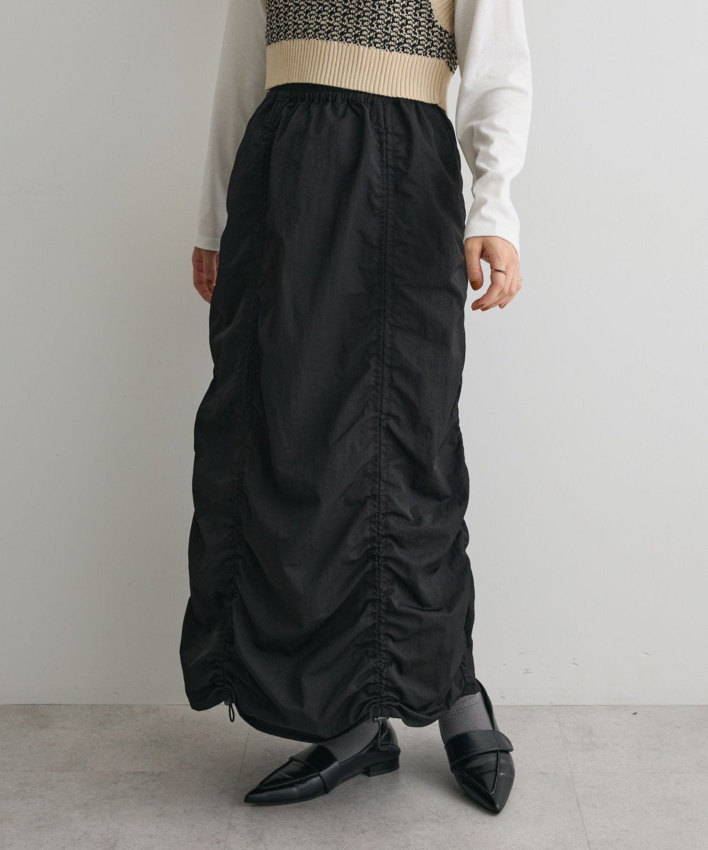 【クラフトスタンダードブティック/CRAFT STANDARD BOUTIQUE】のドロストシャーリングデザインスカート 人気、トレンドファッション・服の通販 founy(ファニー) ファッション Fashion レディースファッション Fashion for Women スカート Skirts シャーリング Shirring, Ruched シンプル Simple, Minimal ジャケット Jacket, Outerwear スニーカー Sneakers, Trainers ポケット Pocket, Pocket Detail A/W・秋冬 Autumn/Winter other-1|ID: prp329100004841677 ipo3291000000035460190