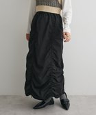 【クラフトスタンダードブティック/CRAFT STANDARD BOUTIQUE】のドロストシャーリングデザインスカート 人気、トレンドファッション・服の通販 founy(ファニー) ファッション Fashion レディースファッション Fashion for Women スカート Skirts シャーリング Shirring, Ruched シンプル Simple, Minimal ジャケット Jacket, Outerwear スニーカー Sneakers, Trainers ポケット Pocket, Pocket Detail A/W・秋冬 Autumn/Winter thumbnail Black|ID: prp329100004841677 ipo3291000000035460193