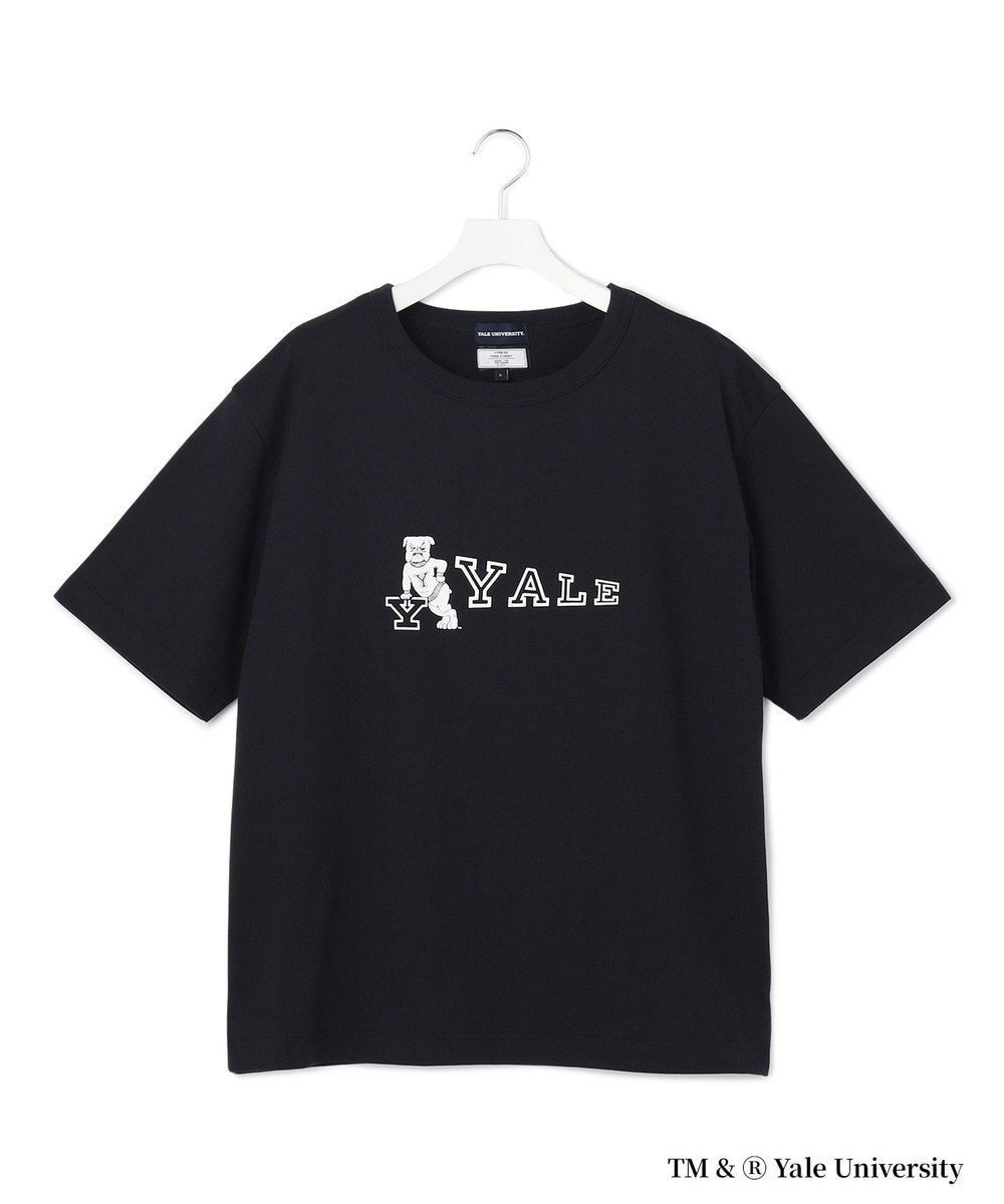 【ジェイプレスヨークストリート/J.PRESS YORK STREET】の【YALE別注】【UNISEX】カレッジロゴ Tシャツ インテリア・キッズ・メンズ・レディースファッション・服の通販 founy(ファニー) ファッション Fashion レディースファッション Fashion for Women トップス・カットソー Cut & Sew Tops シャツ・ブラウス・オフィスカジュアル Elegant Blouses & Button-Ups ロングTシャツ・Tシャツ Longline T-Shirts & Tees カットソー・ベーシックTシャツ Cut-and-Sewn Tops / Stretch Tees & Basics アイビー Ivy Pattern 春 Spring カットソー Cut and Sewn Top クラシック Classic, Timeless Style テレコ Ribbed, Rib Stitch フロント Front, Front Design プリント Print, Printed Pattern 別注 Limited Edition, Custom Order ユニセックス Unisex, Genderless S/S・春夏 SS, Spring/Summer, Warm Season 夏 Summer ネイビー系|ID: prp329100004841687 ipo3291000000035805463