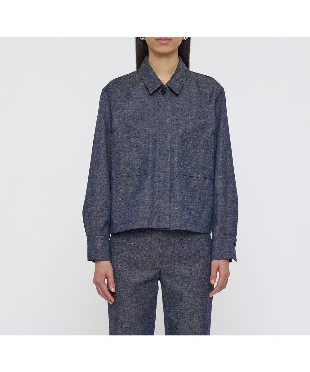 【ジョゼフ/JOSEPH】のサルトリアルデニム シャツ 人気、トレンドファッション・服の通販 founy(ファニー) ファッション Fashion レディースファッション Fashion for Women アウター Coat / Outerwear Collection レディースジャケット・軽アウター Jackets デニムジャケット / カジュアルアウター Denim Jackets ジャケット Jacket, Outerwear スマート Smart, Elegant デニム Denim, Jeans Material パッチ Patch, Appliqué フィット Fit, Slim Fit ポケット Pocket, Pocket Detail リラックス Relax, Relaxed Fit エレガント 上品 Elegant A/W・秋冬 Autumn/Winter other-1|ID: prp329100004841695 ipo3291000000035805904