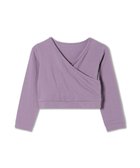 【チャコット/Chacott】のカシュクールトップ 人気、トレンドファッション・服の通販 founy(ファニー) ファッション Fashion レディースファッション Fashion for Women トップス・カットソー Cut & Sew Tops ストレッチ Stretch, Stretchy Fabric 冬 Winter / This Winter 防寒 Cold Protection, Winter-Ready thumbnail グレイッシュライラック|ID: prp329100004841735 ipo3291000000035853644