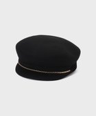 【グレース コンチネンタル/GRACE CONTINENTAL】のFERRUCCIO VECCHI キャスケット ブラック|ID: prp329100004841743 ipo3291000000035853792