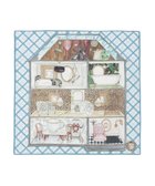 【ムーンバット/MOONBAT】のSWASH LONDON(スウォッシュロンドン) コットンハンカチーフ DOLLSHOUSE SURREALIST 52×52 日本製 人気、トレンドファッション・服の通販 founy(ファニー) ファッション Fashion レディースファッション Fashion for Women アニマル Animal Print エレガント 上品 Elegant スカーフ Scarf, Neckwear チェック Check, Plaid, Tartan バンダナ Bandana, Head Scarf フラワー Flower, Floral プリント Print, Printed Pattern モダン Modern, Contemporary モチーフ Motif, Design Theme ロンドン London Style, British Inspired 日本製 Made In Japan thumbnail サックスブルー|ID: prp329100004841748 ipo3291000000035853837