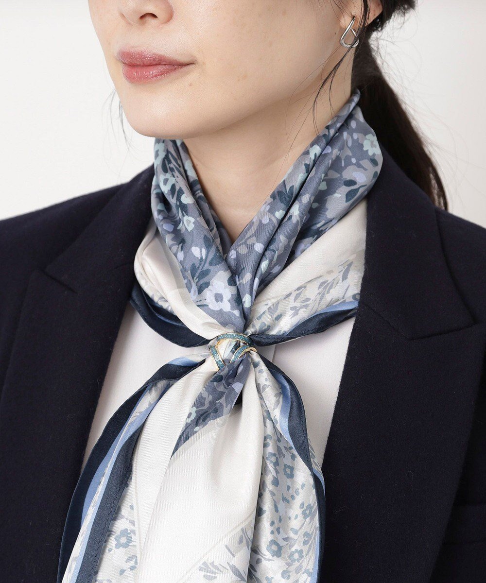 【ムーンバット/MOONBAT】のLuna Luce(ルナルーチェ)スカーフリング ラメ 3 Ring お手持ちのスカーフを通すだけ ギフト インテリア・キッズ・メンズ・レディースファッション・服の通販 founy(ファニー) ファッション Fashion レディースファッション Fashion for Women アクセサリー Fashion Accessories ギフト プレゼント Gift / Present スカーフ Scarf, Neckwear リュクス Luxury, Elegant, High-End, Chic ターコイズブルー|ID: prp329100004841754 ipo3291000000035770114