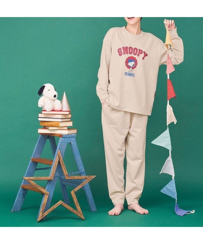 【ワコール/WACOAL】のワコール_リラックス&スリープ パジャマ 綿100%(本体) ガーゼ裏毛素材 長袖 長ズボン PEANUTS スヌーピー レディース FDX559 /ワコール インテリア・キッズ・メンズ・レディースファッション・服の通販 founy(ファニー) https://founy.com/ ファッション Fashion レディースファッション Fashion for Women トップス・カットソー Cut & Sew Tops おすすめ Recommended / Our Picks アメリカン American Style ハンド Hand, Handmade パジャマ Pajamas, Sleepwear プリント Print, Printed Pattern ボトム Bottoms, Lower Wear リラックス Relax, Relaxed Fit 長袖 Long Sleeve, Full Sleeve |ID: prp329100004841759 ipo3291000000035769950