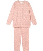 【ツモリチサト スリープ/tsumori chisato SLEEP】のツモリチサト パジャマ 綿100%(本体) オーガニックコットン使用 長袖 長ズボン レディース UDX596/ワコール ピンク|ID: prp329100004841764 ipo3291000000035854100