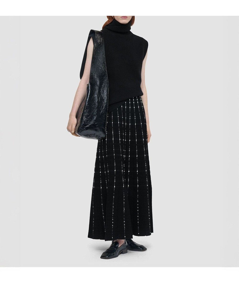 【ジョゼフ/JOSEPH】の【洗える】フラグメントストライプ スカート 人気、トレンドファッション・服の通販 founy(ファニー) 　ファッション　Fashion　レディースファッション　Fashion for Women　スカート　Skirts　コンパクト　Compact, Small Size　ストライプ　Stripe, Striped Pattern　テクスチャー　Texture, Textured Fabric　ドット　Polka Dot, Dot Pattern　ドレープ　Drape, Draping Fabric　フレア　Flare, Flared　ミックス　Mix, Mixed Style　洗える　Machine Washable　A/W・秋冬　Autumn/Winter　 other-1|ID: prp329100004841767 ipo3291000000035854154