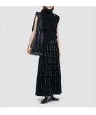 【ジョゼフ/JOSEPH】の【洗える】フラグメントストライプ スカート Black/Ivory|ID: prp329100004841767 ipo3291000000035854158