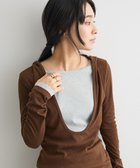 【クラフトスタンダードブティック/CRAFT STANDARD BOUTIQUE】のレイヤード風フード付きプルオーバー 人気、トレンドファッション・服の通販 founy(ファニー) ファッション Fashion レディースファッション Fashion for Women トップス・カットソー Cut & Sew Tops シャツ・ブラウス・オフィスカジュアル Elegant Blouses & Button-Ups ロングTシャツ・Tシャツ Longline T-Shirts & Tees カジュアルプルオーバー・ニットトップス Pullovers & Knit Tops / Casual Pullovers カットソー・ベーシックTシャツ Cut-and-Sewn Tops / Stretch Tees & Basics おすすめ Recommended / Our Picks インナー Innerwear カットソー Cut and Sewn Top キャミソール Camisole, Spaghetti Strap Top シンプル Simple, Minimal ジャケット Jacket, Outerwear タンク Tank Top, Sleeveless Top デニム Denim, Jeans Material バランス Balance, Style Balance ポケット Pocket, Pocket Detail モノトーン Monotone, Black and White リラックス Relax, Relaxed Fit ワイド Wide, Wide Fit A/W・秋冬 Autumn/Winter thumbnail Brown|ID: prp329100004841800 ipo3291000000036323127