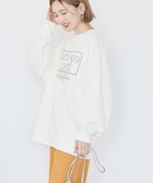 【アメリカンホリック/AMERICAN HOLIC】のボックスロゴプリント裏毛プルオーバー Off White|ID: prp329100004841803 ipo3291000000035731505