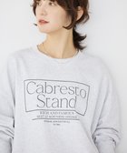 【アメリカンホリック/AMERICAN HOLIC】のボックスロゴプリント裏毛プルオーバー Gray Mixture|ID: prp329100004841803 ipo3291000000035731509