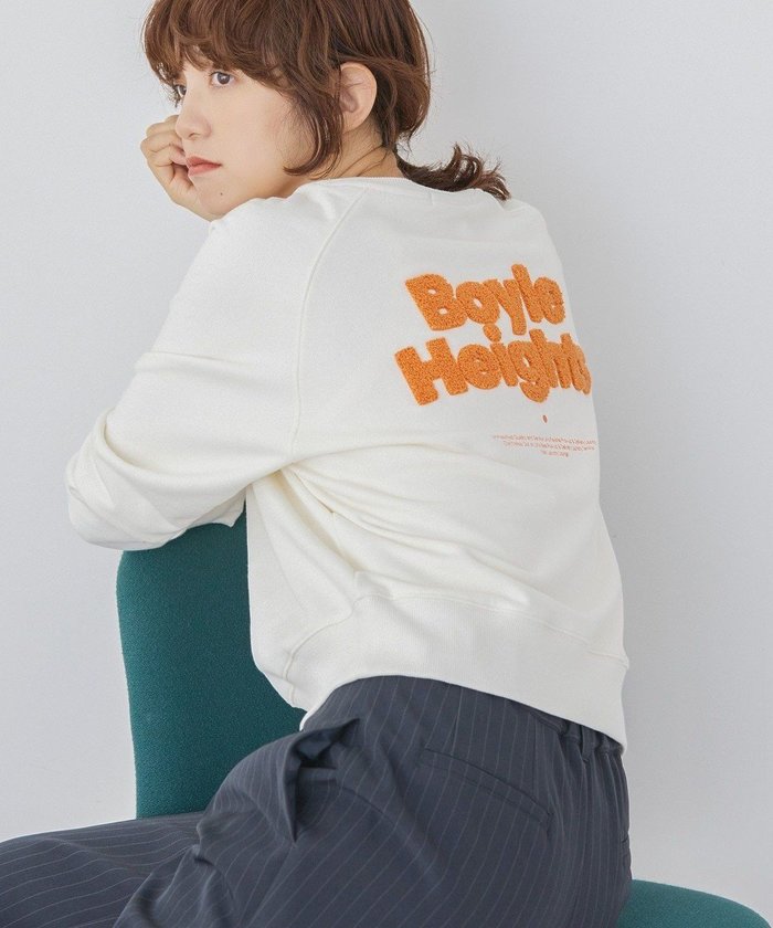 【アメリカンホリック/AMERICAN HOLIC】のサガラ刺繍裏毛プルオーバー インテリア・キッズ・メンズ・レディースファッション・服の通販 founy(ファニー) https://founy.com/ ファッション Fashion レディースファッション Fashion for Women トップス・カットソー Cut & Sew Tops シャツ・ブラウス・オフィスカジュアル Elegant Blouses & Button-Ups ロングTシャツ・Tシャツ Longline T-Shirts & Tees カジュアルプルオーバー・ニットトップス Pullovers & Knit Tops / Casual Pullovers カットソー・ベーシックTシャツ Cut-and-Sewn Tops / Stretch Tees & Basics おすすめ Recommended / Our Picks アメリカン American Style カットソー Cut and Sewn Top カーゴパンツ Cargo Pants, Utility Pants スタイリッシュ Stylish, Fashionable デニム Denim, Jeans Material 定番 Standard, Basic Item A/W・秋冬 Autumn/Winter |ID: prp329100004841804 ipo3291000000035731750