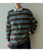 【アメリカンホリック/AMERICAN HOLIC】のPENNEY S レトロボーダーロングTシャツ 人気、トレンドファッション・服の通販 founy(ファニー) ファッション Fashion レディースファッション Fashion for Women トップス・カットソー Cut & Sew Tops シャツ・ブラウス・オフィスカジュアル Elegant Blouses & Button-Ups ロングTシャツ・Tシャツ Longline T-Shirts & Tees カットソー・ベーシックTシャツ Cut-and-Sewn Tops / Stretch Tees & Basics アメリカン American Style インナー Innerwear カットソー Cut and Sewn Top カーディガン Cardigan, Knitwear スタイリッシュ Stylish, Fashionable スリット Slit, Slit Detail ボーダー Border, Stripe ポケット Pocket, Pocket Detail 別注 Limited Edition, Custom Order 冬 Winter / This Winter A/W・秋冬 Autumn/Winter おすすめ Recommended / Our Picks thumbnail Brown|ID: prp329100004841807 ipo3291000000035854655