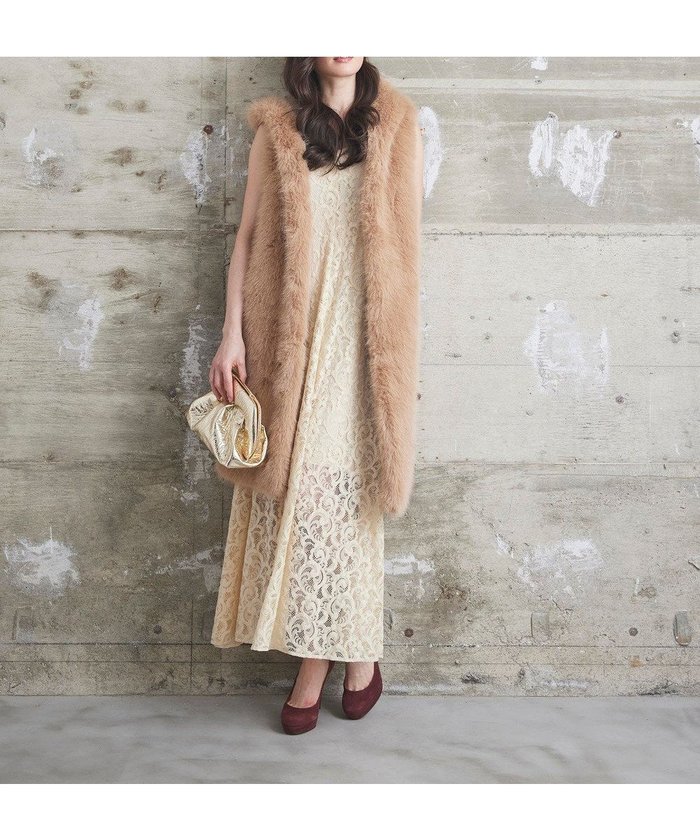 【グレース コンチネンタル/GRACE CONTINENTAL】の【LOU ANDREA】フェイクジレ インテリア・キッズ・メンズ・レディースファッション・服の通販 founy(ファニー) https://founy.com/ ファッション Fashion レディースファッション Fashion for Women アウター Coat / Outerwear Collection レディースジャケット・軽アウター Jackets アクセサリー Fashion Accessories エレガント 上品 Elegant コレクション Collection, Seasonal Line ジャケット Jacket, Outerwear フランス France, French モダン Modern, Contemporary リュクス Luxury, Elegant, High-End, Chic A/W・秋冬 Autumn/Winter |ID: prp329100004841831 ipo3291000000035853123