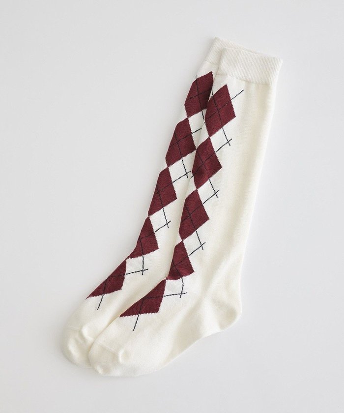 【アースミュージックアンドエコロジー/earth music&ecology】のアーガイルソックス インテリア・キッズ・メンズ・レディースファッション・服の通販 founy(ファニー) https://founy.com/ ファッション Fashion レディースファッション Fashion for Women ソックス&靴下 Socks & Hosiery レッグウェア・ストッキング Legwear & Hosiery クラシカル Classical, Vintage-Inspired ショート Short, Short Length スニーカー Sneakers, Trainers ソックス Socks, Hosiery マニッシュ Mannish, Boyish ロング Long, Long-Length 秋 Autumn |ID: prp329100004841841 ipo3291000000035592788