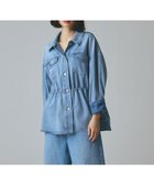 【グレース コンチネンタル/GRACE CONTINENTAL】のデニムシャツジャケット ブルー|ID: prp329100004841849 ipo3291000000035808833