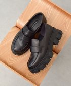 【ブリジット バーキン/Bridget Birkin】の【PARADIS COULEUR】防滑トラックソールローファー 人気、トレンドファッション・服の通販 founy(ファニー) ファッション Fashion レディースファッション Fashion for Women クッション Cushion, Throw Pillow 軽量 Lightweight, Ultra Light シューズ Shoes, Footwear ドレス Dress, One-Piece フォルム Silhouette, Form ラバー Rubber, Rubber Sole ワイド Wide, Wide Fit ビジネス 仕事 通勤 Business / Work / Commuting thumbnail ブラック|ID: prp329100004841852 ipo3291000000035636616