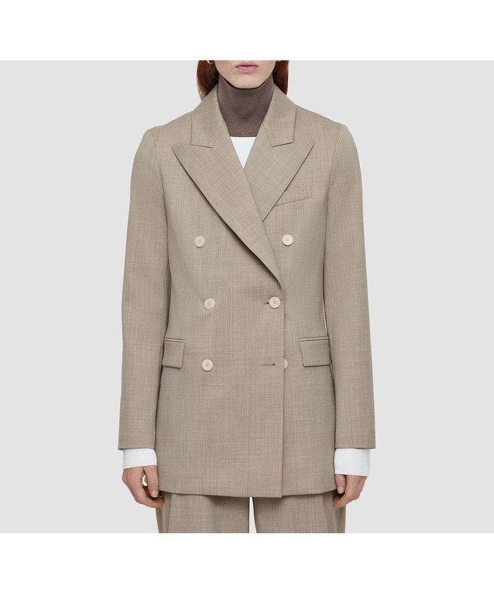 【ジョゼフ/JOSEPH】のメランジストライプ ジャケット インテリア・キッズ・メンズ・レディースファッション・服の通販 founy(ファニー) https://founy.com/ ファッション Fashion レディースファッション Fashion for Women アウター Coat / Outerwear Collection レディースジャケット・軽アウター Jackets テーラードジャケット / 通勤・きれいめスタイル Tailored Jackets & Blazers エレガント 上品 Elegant ジャケット Jacket, Outerwear ストライプ Stripe, Striped Pattern テーラード Tailored, Tailored Fit フラップ Flap, Flap Pocket ポケット Pocket, Pocket Detail メランジ Melange, Mixed Yarn レギュラー Regular, Standard Fit A/W・秋冬 Autumn/Winter |ID: prp329100004841856 ipo3291000000035809454