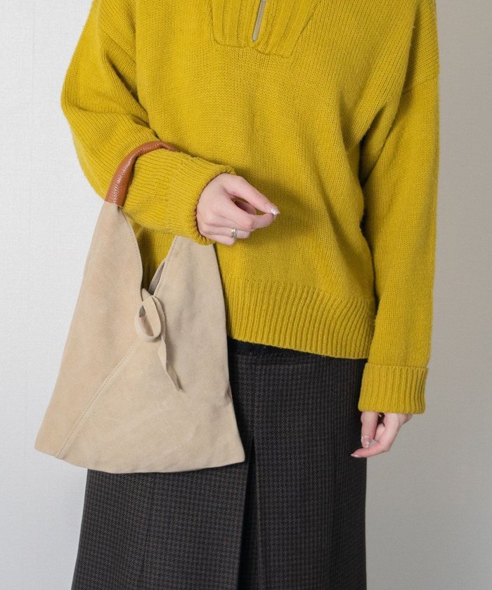 【インター ショシュール/INTER-CHAUSSURES】の【ANDREA CARDONE】スモールサイズスエードバッグ インテリア・キッズ・メンズ・レディースファッション・服の通販 founy(ファニー) https://founy.com/ ファッション Fashion レディースファッション Fashion for Women バッグ Bags イタリア Italy シンプル Simple, Minimal ポーチ Pouch, Small Case |ID: prp329100004841868 ipo3291000000035832720