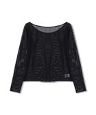 【チャコット/Chacott】のチュールトップ 人気、トレンドファッション・服の通販 founy(ファニー) ファッション Fashion レディースファッション Fashion for Women トップス・カットソー Cut & Sew Tops チュール Tulip, Tulip Motif thumbnail ブラック|ID: prp329100004841871 ipo3291000000035832778