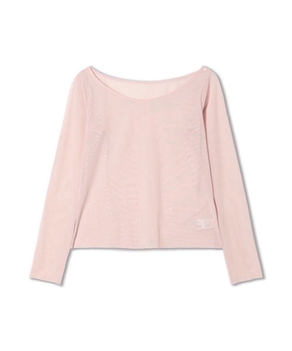 【チャコット/Chacott】のチュールトップ インテリア・キッズ・メンズ・レディースファッション・服の通販 founy(ファニー) 　ファッション　Fashion　レディースファッション　Fashion for Women　トップス・カットソー　Cut & Sew Tops　チュール　Tulip, Tulip Motif　ヨーロピアンピンク|ID: prp329100004841871 ipo3291000000035832789