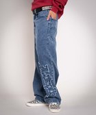 【ウィゴー/WEGO】の【ユニセックス着用YD/ウエスト調整可/MLサイズ展開】グラフィックデニムパンツ デニム中濃加工色|ID: prp329100004841878 ipo3291000000035832956