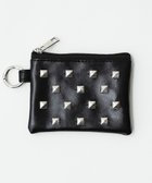 【ウィゴー/WEGO】のスタッズミニポーチ 人気、トレンドファッション・服の通販 founy(ファニー) ファッション Fashion レディースファッション Fashion for Women ミニ財布・二つ折り財布 Wallets & Card Cases ポーチ&ミニバッグ Pouches & Mini Bags おすすめ Recommended / Our Picks アクセサリー Fashion Accessories ギフト プレゼント Gift / Present スタッズ Studs, Metal Accents スマホ Smartphone, Mobile Device フロント Front, Front Design ポーチ Pouch, Small Case 旅行 Travel 財布 Wallet, Purse thumbnail ブラック|ID: prp329100004841883 ipo3291000000035809479