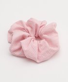 【ウィゴー/WEGO】のLギンガムチェックシュシュ ライトピンク|ID: prp329100004841892 ipo3291000000035649318