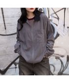 【ウィゴー/WEGO】の【ユニセックス着用ITEM/MLサイズ展開】コーデュロイシャツジャケット ブラック中濃色|ID: prp329100004841904 ipo3291000000035807855