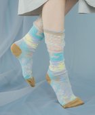 【コキュウ/COQ】のLANDSCAPE シアーハイソックス 人気、トレンドファッション・服の通販 founy(ファニー) ファッション Fashion レディースファッション Fashion for Women ソックス&靴下 Socks & Hosiery レッグウェア・ストッキング Legwear & Hosiery グラデーション Gradient, Ombre コレクション Collection, Seasonal Line ソックス Socks, Hosiery タンブラー Tumbler, Travel Mug バランス Balance, Style Balance おすすめ Recommended / Our Picks 犬 Dog thumbnail ライトパープル|ID: prp329100004841916 ipo3291000000035808100