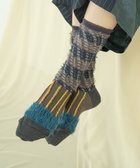 【コキュウ/COQ】のミケネコテイル リバーシブルファーソックス ブラック|ID: prp329100004841917 ipo3291000000035831969