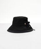 【アウロラ/AURORA】の【 LANVIN COLLECTION(ランバン コレクション) 】グログランリボンキャペリンハット ブラック|ID: prp329100004841936 ipo3291000000035808719