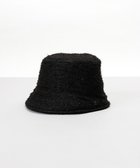 【アウロラ/AURORA】の【 LANVIN en Bleu (ランバン オン ブルー)】フィルムジャガード横ハギバケットハット ブラック|ID: prp329100004841938 ipo3291000000035853445