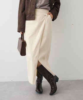 【クラフトスタンダードブティック/CRAFT STANDARD BOUTIQUE】のラップ風デニムスカート 人気、トレンドファッション・服の通販 founy(ファニー) ファッション Fashion レディースファッション Fashion for Women スカート Skirts デニムスカート・カジュアルスカート Denim Skirts ショート Short, Short Length シンプル Simple, Minimal スニーカー Sneakers, Trainers デニム Denim, Jeans Material ポケット Pocket, Pocket Detail ラップ Wrap, Wrap Design A/W・秋冬 Autumn/Winter |ID:prp329100004841950