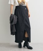 【クラフトスタンダードブティック/CRAFT STANDARD BOUTIQUE】のラップ風デニムスカート 人気、トレンドファッション・服の通販 founy(ファニー) ファッション Fashion レディースファッション Fashion for Women スカート Skirts デニムスカート・カジュアルスカート Denim Skirts ショート Short, Short Length シンプル Simple, Minimal スニーカー Sneakers, Trainers デニム Denim, Jeans Material ポケット Pocket, Pocket Detail ラップ Wrap, Wrap Design A/W・秋冬 Autumn/Winter thumbnail Black|ID: prp329100004841950 ipo3291000000035286066
