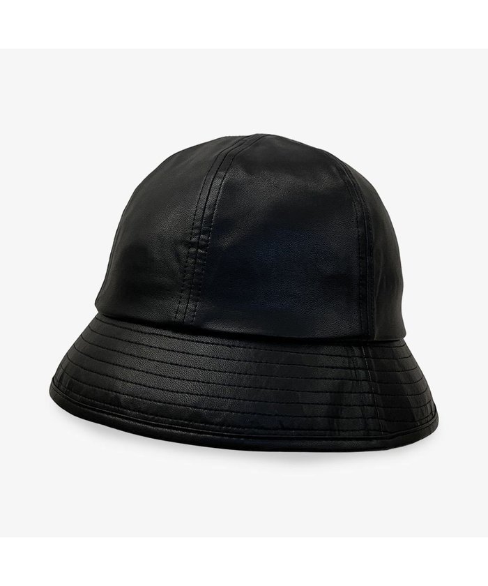 【林八百吉商店/HAYASHIYAOKICHI】のun chapeau エコレザーメトロハット インテリア・キッズ・メンズ・レディースファッション・服の通販 founy(ファニー) https://founy.com/ ファッション Fashion レディースファッション Fashion for Women キャップ&ハット Hats & Caps クラウン Crown, Royal Motif 帽子 Hat, Headwear A/W・秋冬 Autumn/Winter |ID: prp329100004841966 ipo3291000000035809252