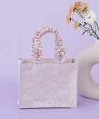 【メゾンドフルール/Maison de FLEUR】のレースフリルハンドルスクエアトートSバッグ 人気、トレンドファッション・服の通販 founy(ファニー) ファッション Fashion レディースファッション Fashion for Women バッグ Bags 2026年 2026 おすすめ Recommended / Our Picks サテン Satin, Glossy Fabric フリル Frill, Ruffle ポケット Pocket, Pocket Detail レース Lace, Lace Fabric エレガント 上品 Elegant thumbnail Light Pink|ID: prp329100004841980 ipo3291000000035649381