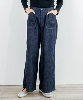 【サキュウ/caqu】のeasy marine イージーマリンパンツ 人気、トレンドファッション・服の通販 founy(ファニー) ファッション Fashion レディースファッション Fashion for Women パンツ Pants & Trousers デニムパンツ・ジーンズ・美脚デニム Denim Jeans & Pants インディゴ Indigo Denim 軽量 Lightweight, Ultra Light ジーンズ Jeans, Denim Pants デニム Denim, Jeans Material ワイド Wide, Wide Fit A/W・秋冬 Autumn/Winter S/S・春夏 SS, Spring/Summer, Warm Season 夏 Summer |ID:prp329100004841994