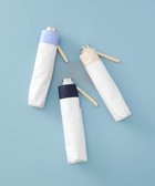 【アウロラ/AURORA】の【AURORA(オーロラ)】サマーシールド バイカラー晴雨兼用傘(折りたたみ傘) オフホワイト×クリーム|ID: prp329100004842021 ipo3291000000035810807