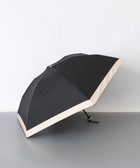 【アウロラ/AURORA】の【AURORA(オーロラ)】サマーシールド バイカラー晴雨兼用傘(折りたたみ傘) ブラック×ベージュ|ID: prp329100004842022 ipo3291000000035833777